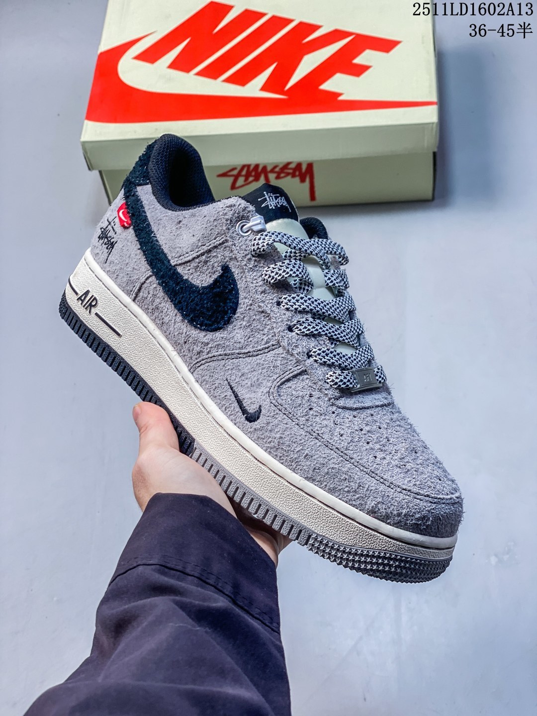 特价 海外爆款限量发售!Nike Air Force 1 '07 Low “Supreme联名——米蓝小红勾”空军一号 高端定制 低帮 运动鞋 休闲鞋 折边针车 工艺难度大 原楦头原纸板 原装鞋盒 定制五金配件 内置全掌气垫 原厂鞋底 货号:SJ6698-004 D1602A13
