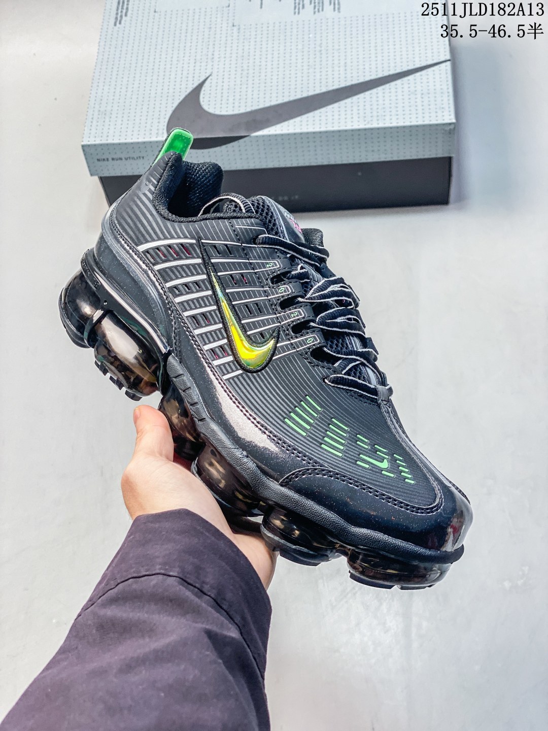 纯原 Nike/耐克 💯男女鞋,原楦原纸版开发,移膜漆皮革补强支撑鞋面,全掌气垫回弹大底❗两大气垫翘楚合体,耐克Nike Wmns Air VaporMax 360"Fossil/Summit White/Metallic Silver"VM360混合全掌气垫休闲运动慢跑鞋 CK9671-100 类型:男女鞋 编码:251103395.822 11JLD182A13