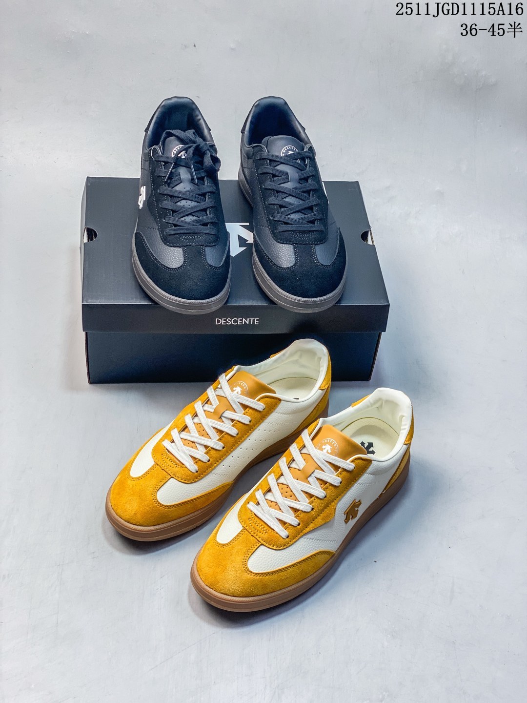 🈴️💰P140🔺放店私Descente Court Sb 迪桑特低帮休闲鞋 牛皮材质运动鞋 真标带半码 Size:36-45码               #3NLER24251117
11JGD1115A16