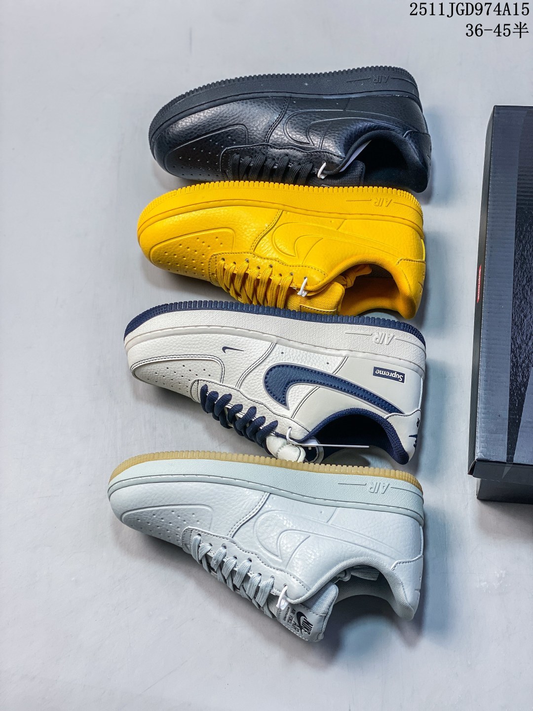 🈴️💰140
公司级✅耐克Nike AIR FORCE 1’07空军一号低帮百搭休闲运动板鞋。柔软、弹性十足的缓震性能和出色的中底设计,横跨复古与现代的外型结合,造就出风靡全球三十多年的Force 1。
货号:GX3173-111
尺码:36 36.5 37.5 38 38.5 39 40 40.5 41 42 42.5 43 44 45
ID:JZD534-AJG
11JGD974A15