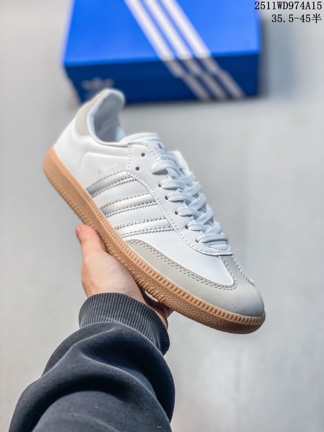 💰80
真标✅Adidas Originals Samba 桑巴舞系列阿迪达斯 三叶草 绅士德训足球风百搭低帮休闲运动板鞋
货号:JH7299
尺码:36 36.5 37 38 38.5 39 40 40.5 41 42 42.5 43 44 45
ID:JDD534-AJE
11WD974A15