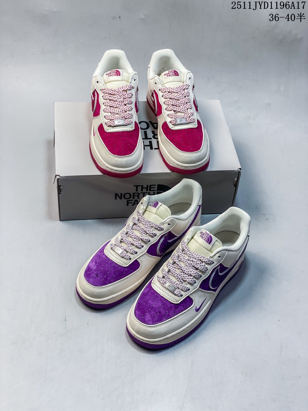 🈴️💰170
海外限量发售!公司级NIke Air Force 1 '07 Low “北面联名--满天星双勾紫白配色”空军一号 低帮 运动鞋 休闲鞋 折边针车 工艺难度大 原楦头原纸板 原装鞋盒 定制五金配件 内置全掌气垫 原厂鞋底
货号:QY6818-536
Size:36 36.5 37.5 38 38.5 39 40 40.5 41 42 42.5 43 44 44.5 45
11JYD1196A17