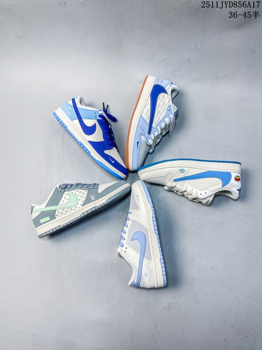 🈴️💰170
海外爆款限量发售!Travis Scott x Fragment Design x Jordan Air Jordan 1 Low OG SP “古驰联名——蓝勾蓝底” 多方联名合作融合了Travi翻毛蓝勾s Scott 独特的音乐风格,藤原浩个性的设计风格以及Jordan品牌的经典元素 使其成为一双具有独特身份和价值的鞋子 清新而立体的外观加上联名标识更突出了其独特身份 这种配色方案显示出活力和时尚感 在视觉上引人注目 鞋身的质感和细腻的细节处理使其显得高端而格调十足 这款“倒钩”联名是设计与创意完美结合 融合多方的个性风格是一款备受瞩目的潮流鞋款 低帮休闲板鞋 定制鞋盒 大厂纯原品质出货 超高清洁度 皮料切割干净无任何毛边 细节完美
货号:ZH2598-165
Size:36 36.5 37.5 38 38.5 39 40 40.5 41 42 42.5 43 44 44.5 45
11JYD856A17