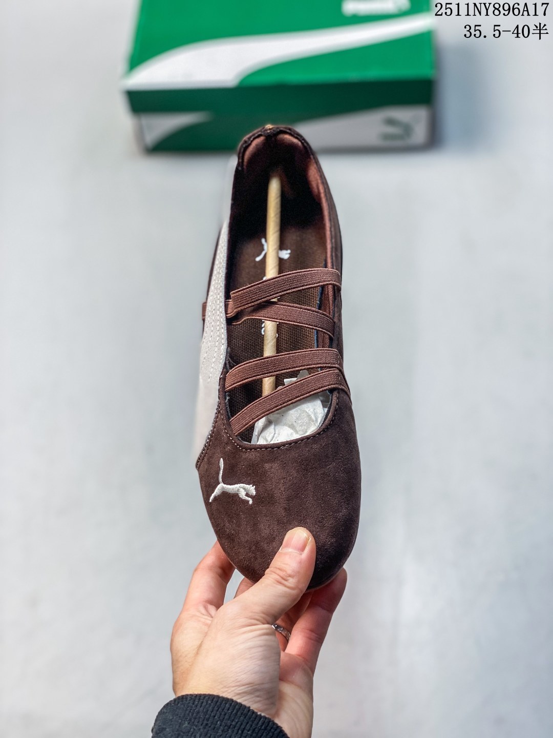 💰115
✅Puma Speedcat Ballet WNS彪马 防滑耐磨 生活休闲运动 芭蕾鞋
官方货号:406758-02
尺码:35 36 37 37.5 38 38.5 39 40 40.5 41 42
编码：183NY1118
11NY896A17