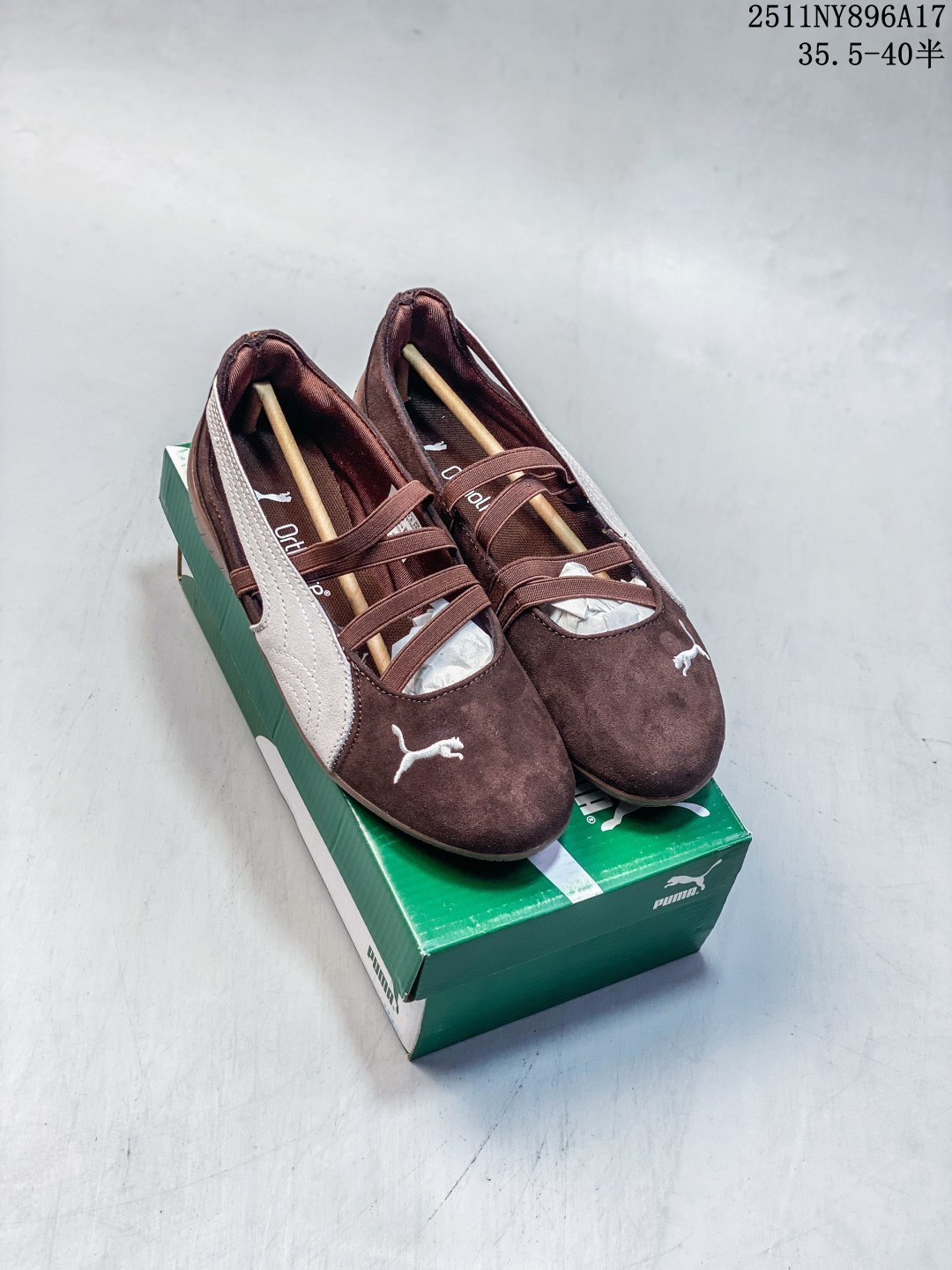 💰115
✅Puma Speedcat Ballet WNS彪马 防滑耐磨 生活休闲运动 芭蕾鞋
官方货号:406758-02
尺码:35 36 37 37.5 38 38.5 39 40 40.5 41 42
编码：183NY1118
11NY896A17