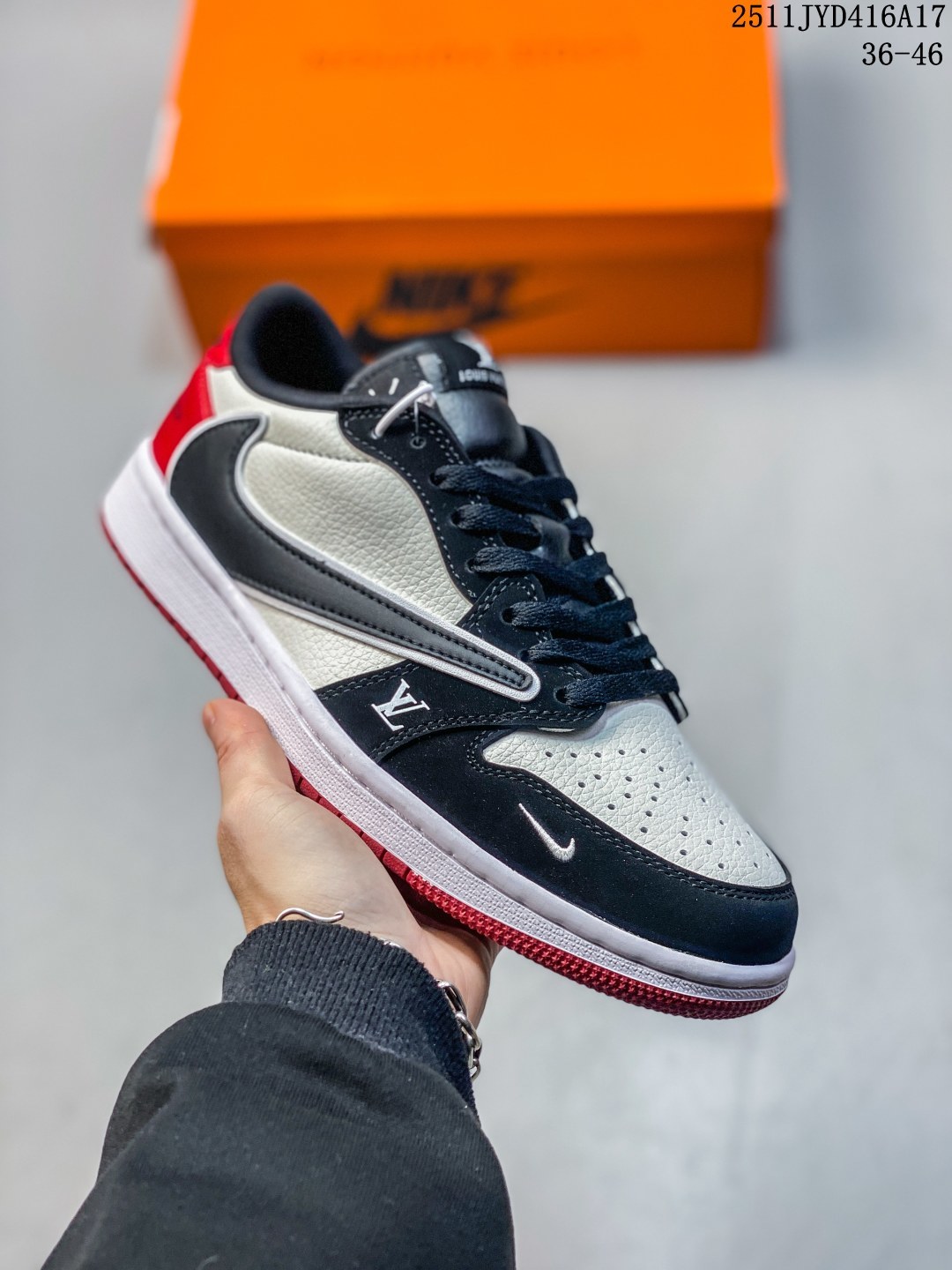 💰170
乔丹 Air Jordan 1 Low OG SP AJ1 乔1联名倒勾低帮文化休闲板鞋 LX1988 700
11JYD416A17