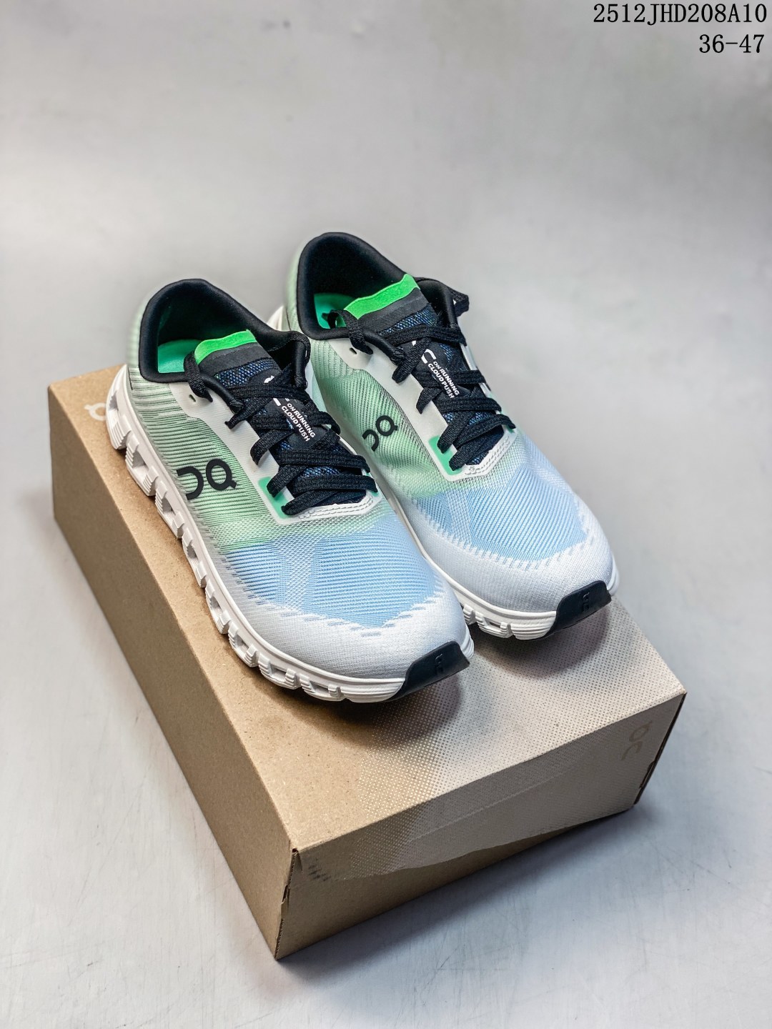 🈴️💰140
On昂跑（六代）PUSh新款新配色上线[
升级MZ版，搭载Zero-Gravity泡棉缓震中底，外置防滑耐磨橡胶底片!黑科技“跑”出圈的时尚运动新宠，来自瑞士运动品牌-昂跑ON Running Cloud 6 sh Low 克劳德6推进系列低帮轻量舒适多功能休闲“天际蓝蜜瓜绿”
ON昂跑2025春夏新品Cloud 6以颠覆性科技重塑日常运动体验，Zero-Gravity环保泡棉中底实现「棉花糖脚感」，Sedboard速度板带来「海浪推背」般的推进力。升级版Cloud 6Coast可踩跟设计、Cloud 6
Wateroof防水版本与形成「三叉戟矩阵」，从健身房到实现「一鞋三穿」。鞋面采用100%再生聚酯纤维，可回收材料占比达24%，以280克超轻量设计重新定义「可持续时尚」。

尺码：36  37 38 39 40  41 42  43 44 45 46 47
12JHD208A10