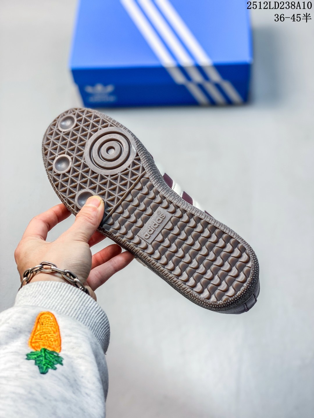 💰130
真标✅Adidas Originals Samba 阿迪达斯 桑巴舞系列绅士德训足球风百搭休闲运动板鞋
贷号:JR8844
尺码:36 36.5 37 38 38.5 39 40 40.5 41 42 42.5 43 44 45
ID:DSD103-QJJ
12LD239A10