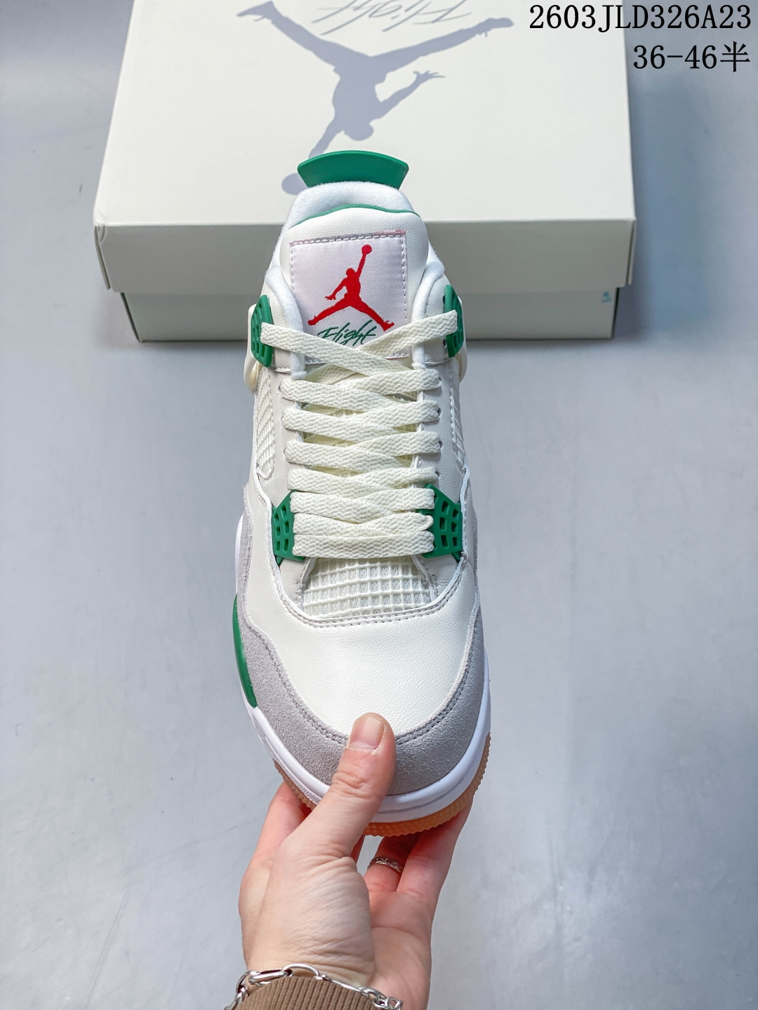 Jordan Air Jordan 4 retro 'psg' paris saint-germain 波尔多 大巴黎 白紫 货号:CZ5624-100 JLD326A23