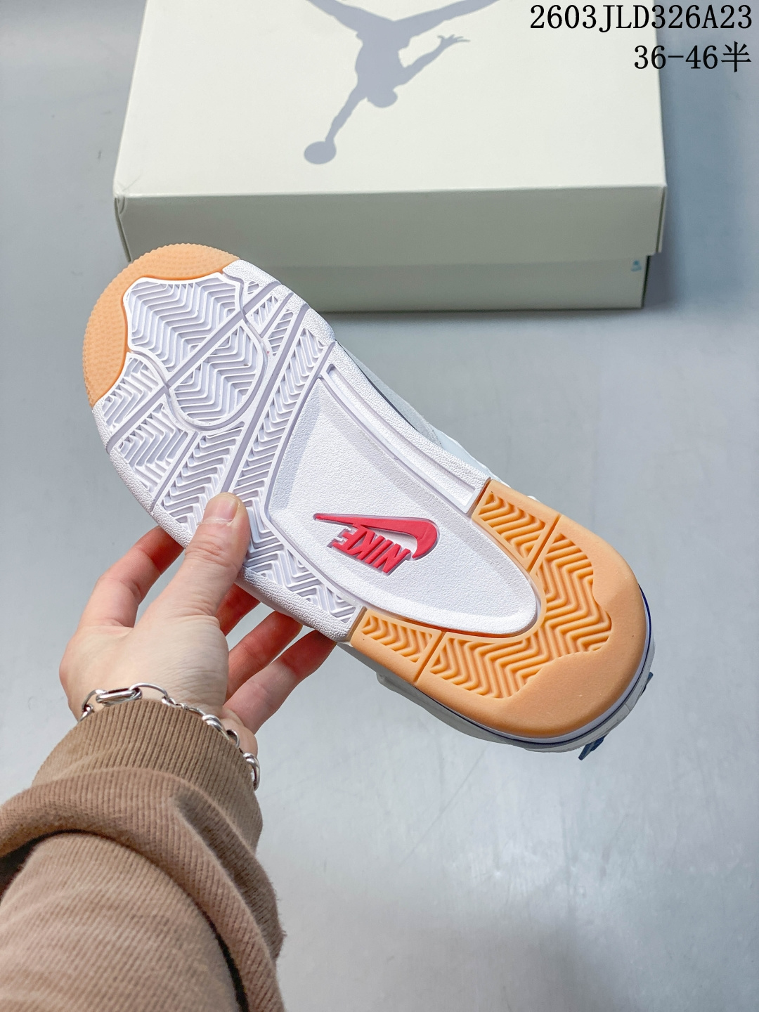 Jordan Air Jordan 4 retro 'psg' paris saint-germain 波尔多 大巴黎 白紫 货号:CZ5624-100 JLD326A23