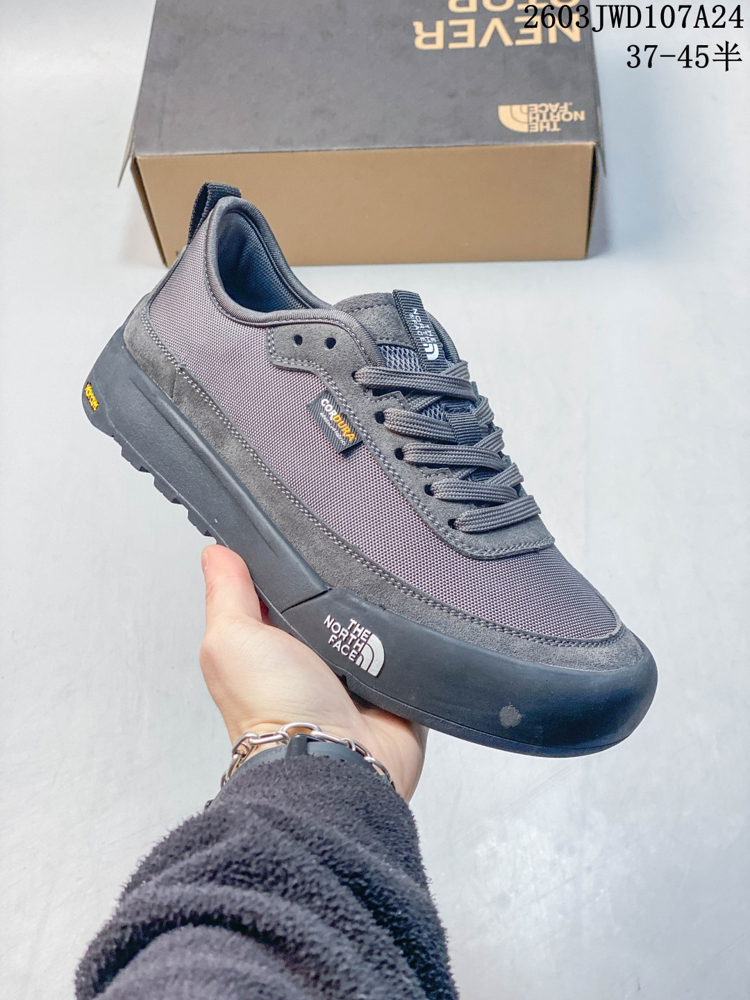 北面THE NORTH FACE 减震 耐磨 跑步鞋 货号:1278232 03JWD107A24