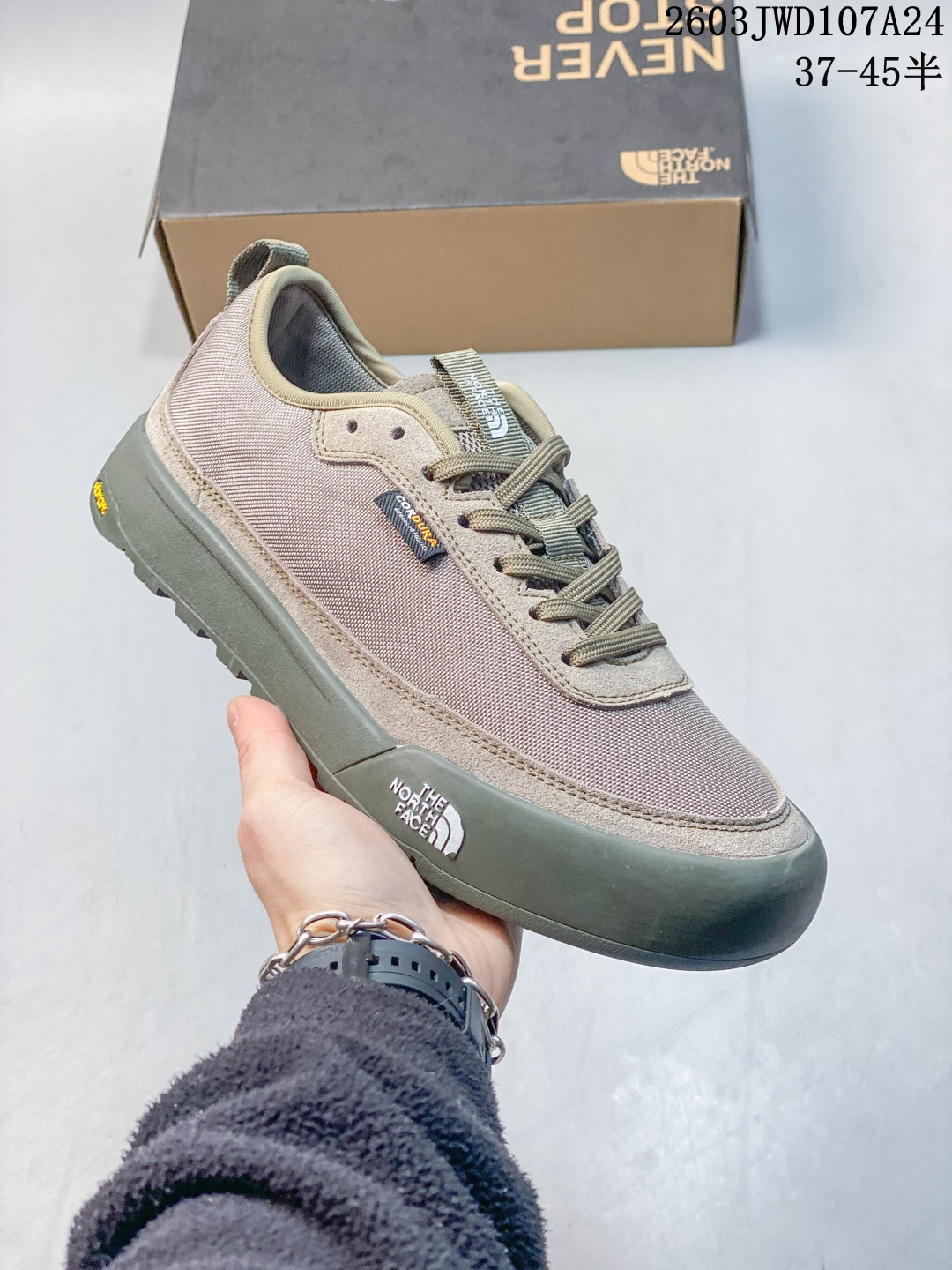 北面THE NORTH FACE 减震 耐磨 跑步鞋 货号:1278232 03JWD107A24