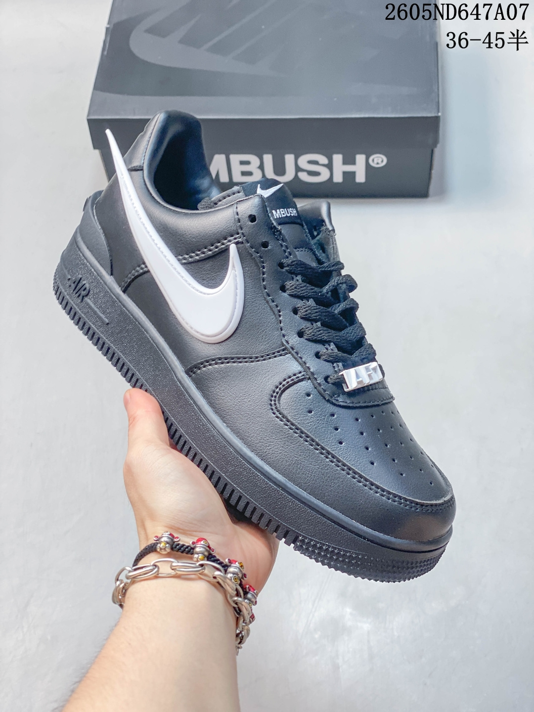 耐克AMBUSH x NIke Air Force 1 Low 联名大钩空军一号低帮运动板鞋 DV3464 002 ND647A07
