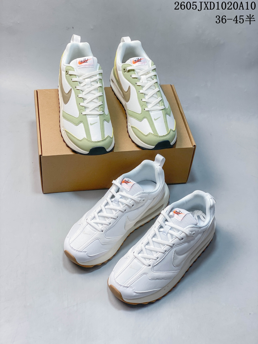 新品Nike Nike Air Max Dawn"FormlessShapelessLimitless""Year of theTiger"CNY 黎明 运动休闲鞋 男女鞋 透视小气垫缓震轻盈透气运动跑鞋 36-45 05JXD1020A10 image 1
