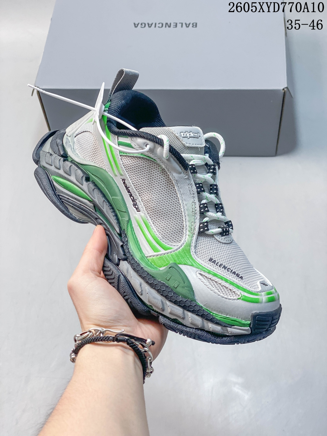 Balenciaga Triple S .2 Gradient 厚底系带 低帮 老爹鞋 541300ASWTQ 35-46 05XYD770A10 image 1