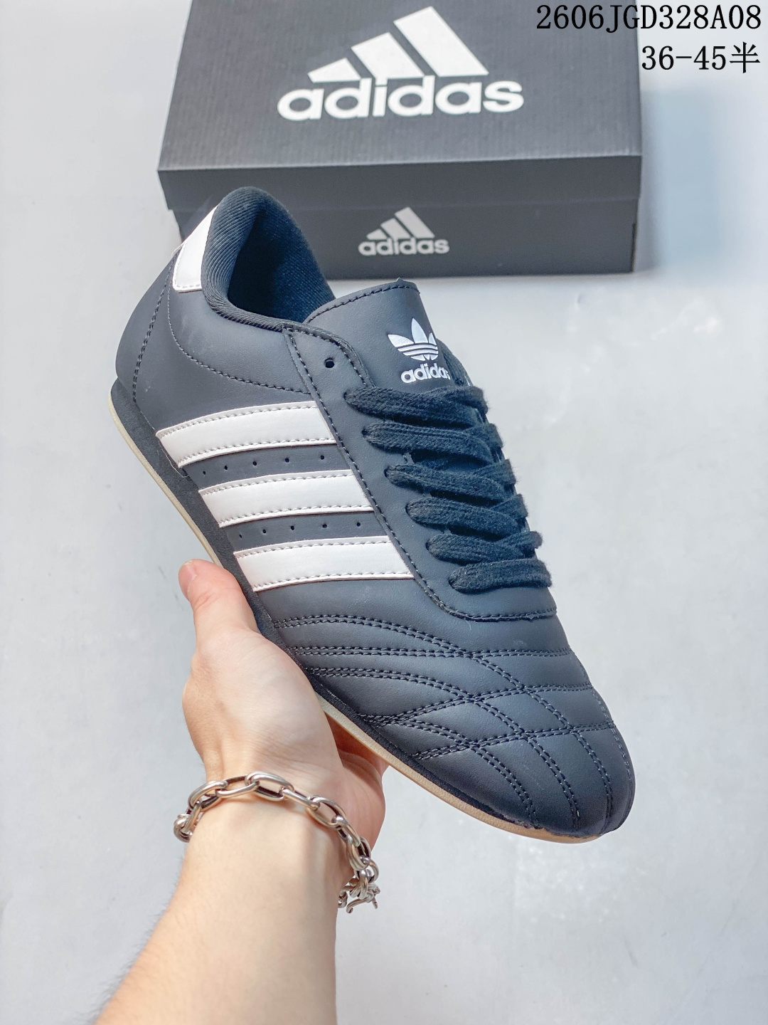 Adidas Originals Taekwondo 跆拳道 运动舒适 防滑耐磨包裏性低帮 训练鞋 货号:JS1193 尺码:36～45 06JGD328A08 image 1