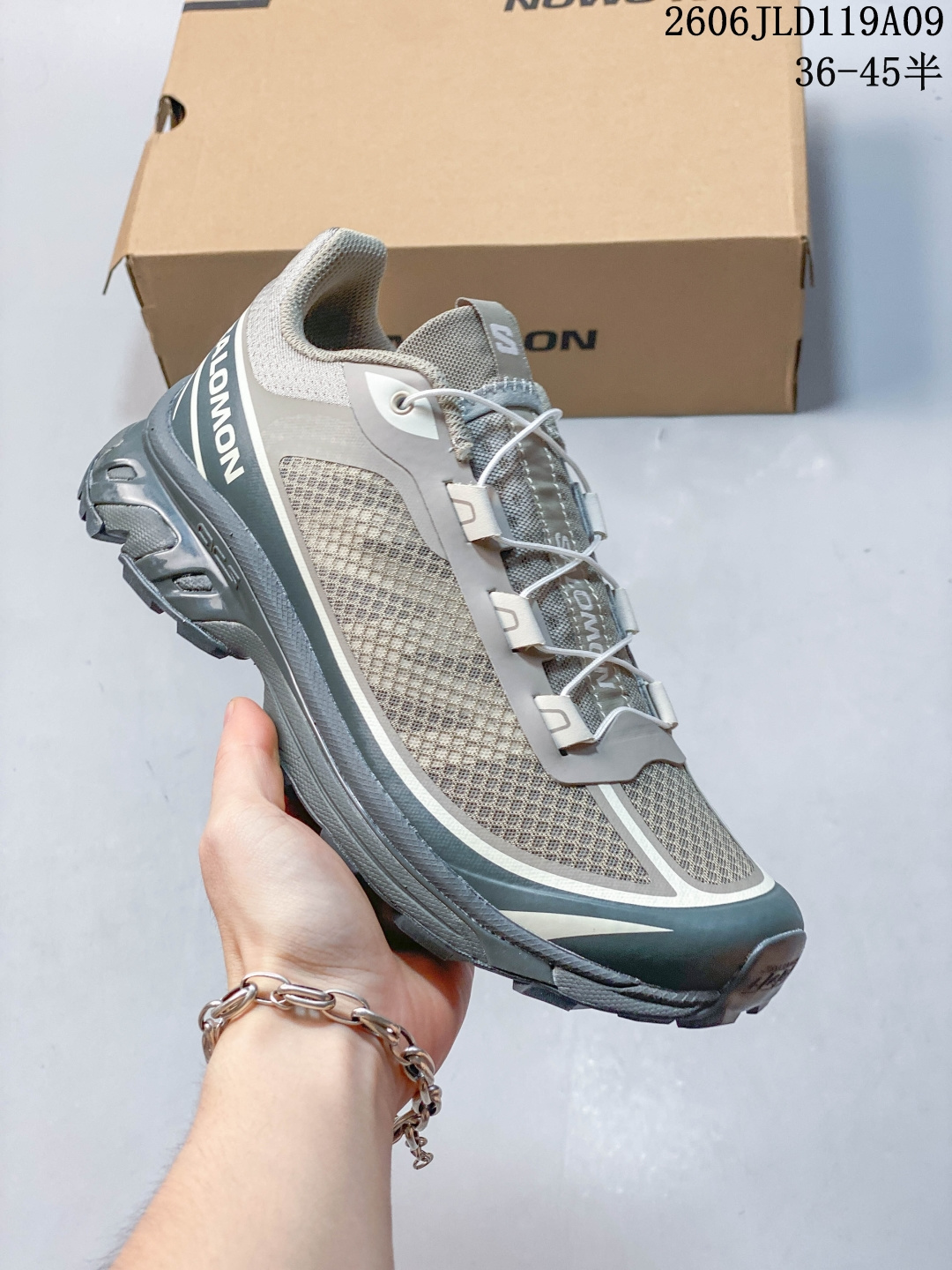 💰P200🔺SALOMON Xt-6 FT 机能减震休闲跑步鞋 速干织物面料 耐磨防滑大底户外运动鞋 Size:36-45码 #2QXX36260610 06JLD119A09 image 1