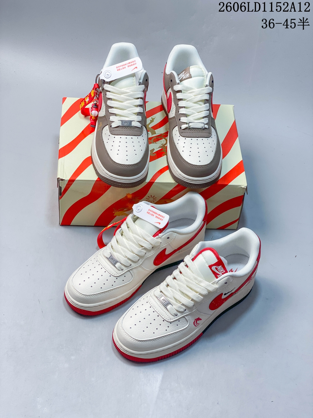 ️海外限量发售！NIke Air Force 1 '07 Low 空军一号低帮 运动鞋 休闲鞋 折边针车 工艺难度大 原楦头原纸板 鞋盒 定制五金配件 内置全掌气垫 鞋底 货号:FC1688-262 Size：36 36.5 37.5 38 38.5 39 40 40.5 41 42 42.5 43 44 44.5 45 06LD1152A12 image 1