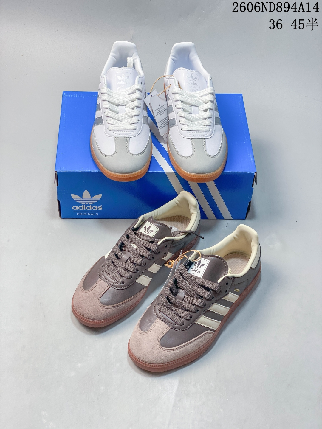 ️adidas originals SAMBA OG 百搭舒适 低帮 板鞋 女款 06ND894A14 image 1