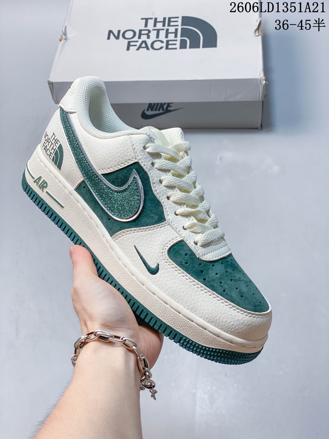 ️Nike Air Force 1 AF1 OFF 联名 低帮 空军一号休闲板鞋 612510ASUPW半 36-45 06LD1351A21 image 1