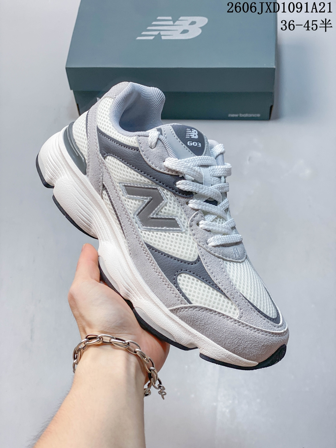 💰P160🔺New Balance W603 新百伦轻便防滑舒适休闲跑步鞋 织物材质运动鞋 Size:36-45码 #2W 06JXD1091A21 image 1