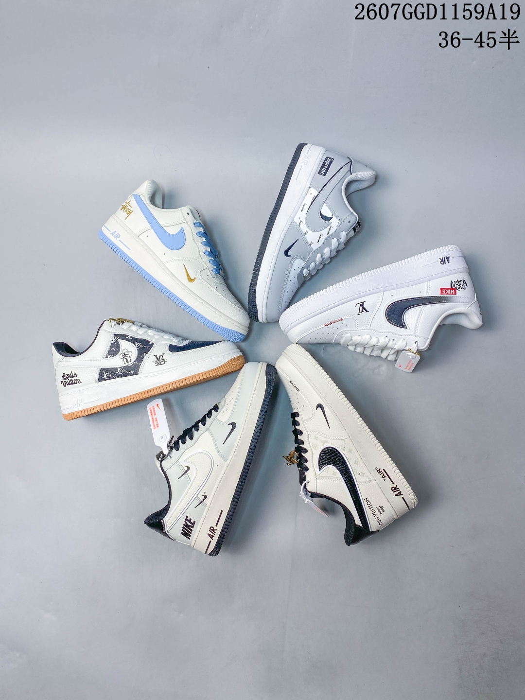 Nike Air Force 1 '07 Low 空军一号含气垫 低帮 小白鞋 百搭厚底增高休闲运动板鞋。柔软、弹性十足的缓震性能和出色的中底设计，横跨复古与现代的外型结合，造就出风靡全球三十多年的Force 1，直到今天还深受青睐！ 货号：JP8048 SIZE:36 36.5 37.5 38 38.5 39 40 40.5 41 42 42.5 43 44 45 ID:MEDZBL 07GGD1159A19 image 1
