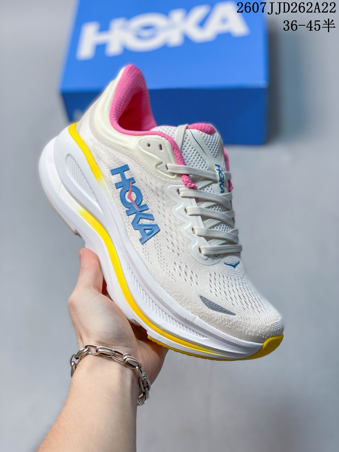 HOKA ONE ONE Bondi 9 舒适跑步鞋 712320EEU半 36-45 07JJD262A22 image 1