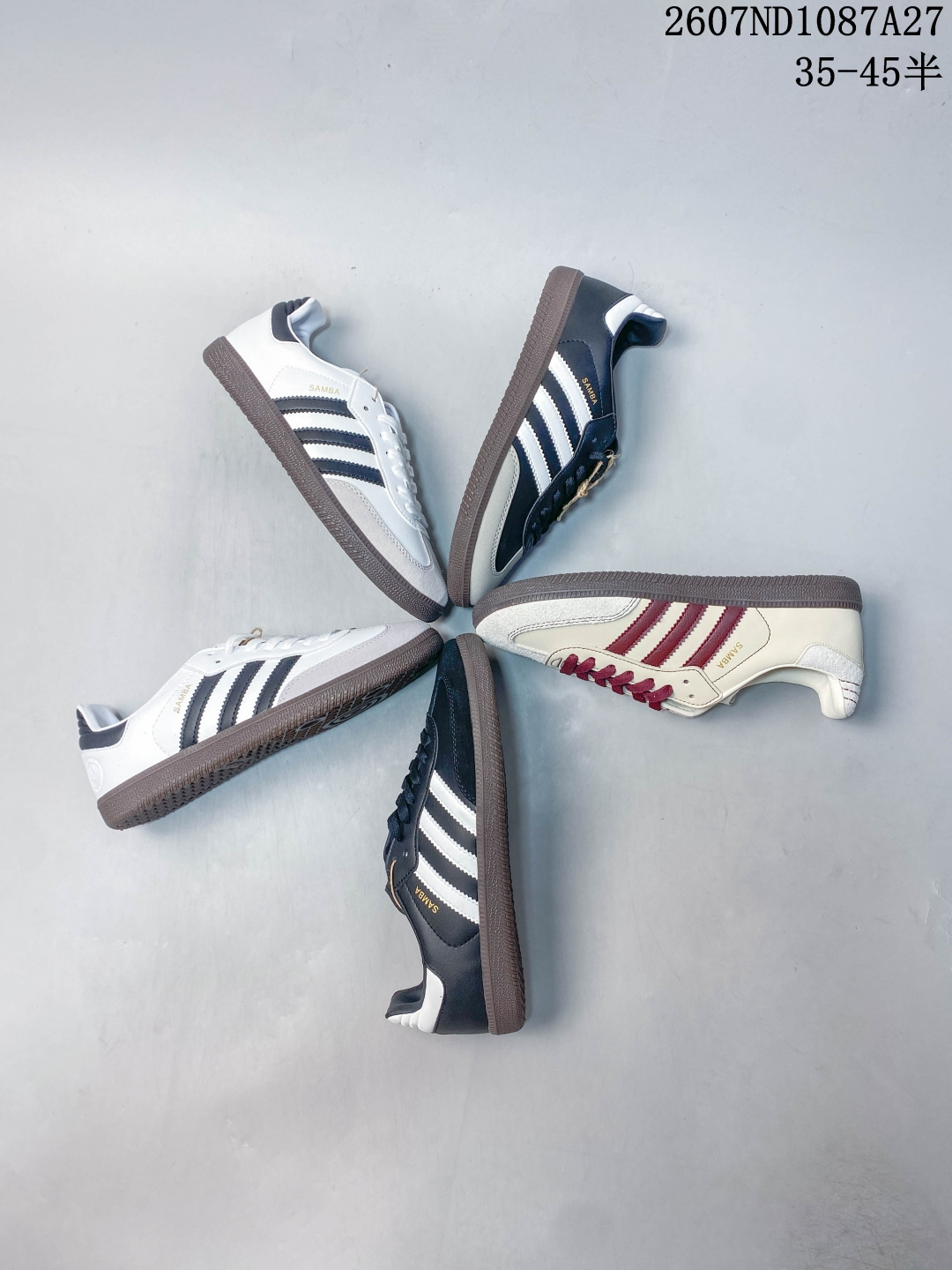 adidas originals Samba ADV 潮流运动薄底德训 低帮 板鞋 79207URY 07ND1087A27 image 1