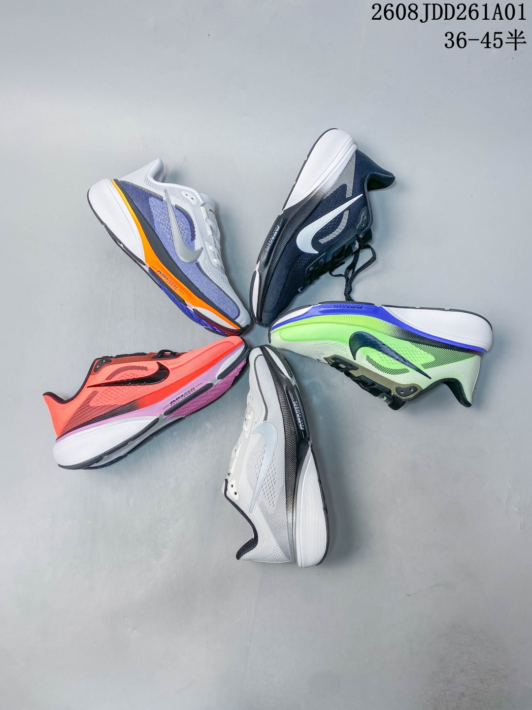 （NIKE）Pegasus 42 男女子 登月 飞马跑步百搭缓震透气轻盈Zoom回弹公路跑步鞋 技术革新‌：全掌Zoom Air气垫回归。前掌宽度增加15%。中底厚度提升至34mm。该系列以回弹和缓震性能著称，采用ReactX泡绵和Air Zoom气垫技术，适合日常训练和马拉松备赛。 货号: IQ3928 SIZE: 36 36.5 37.5 38 38.5 39 40 40.5 41 42 42.5 4344 45 ID: INTZLL 08JDD261A01 image 1