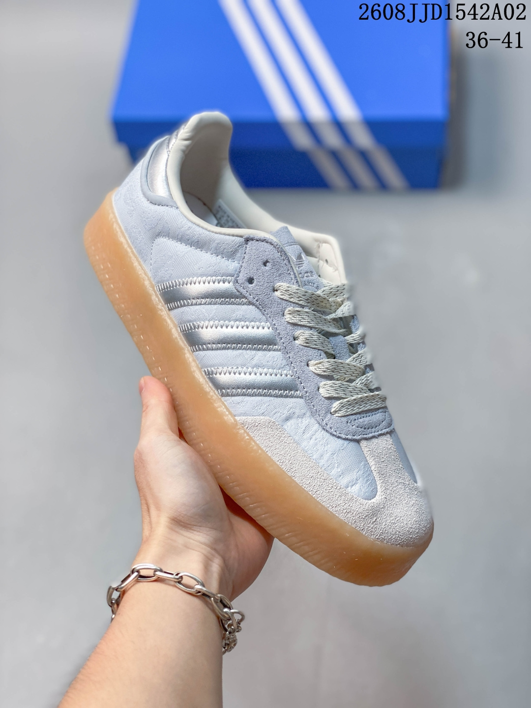 adidas originals × LIBERTY LONDON SAMBAE 舒适百搭 德训鞋 08JJD1542A02 image 1