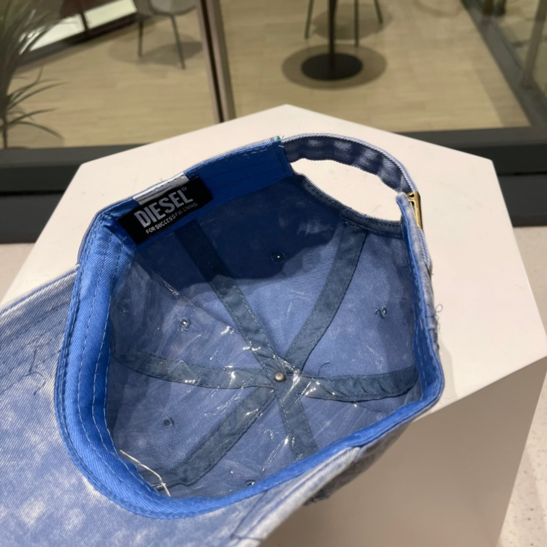  Diesel 迪赛破洞 棒球帽🧢 🔥2093春夏款棒球帽🧢，出街必备超好搭配，高品质 内标齐全，赶紧入