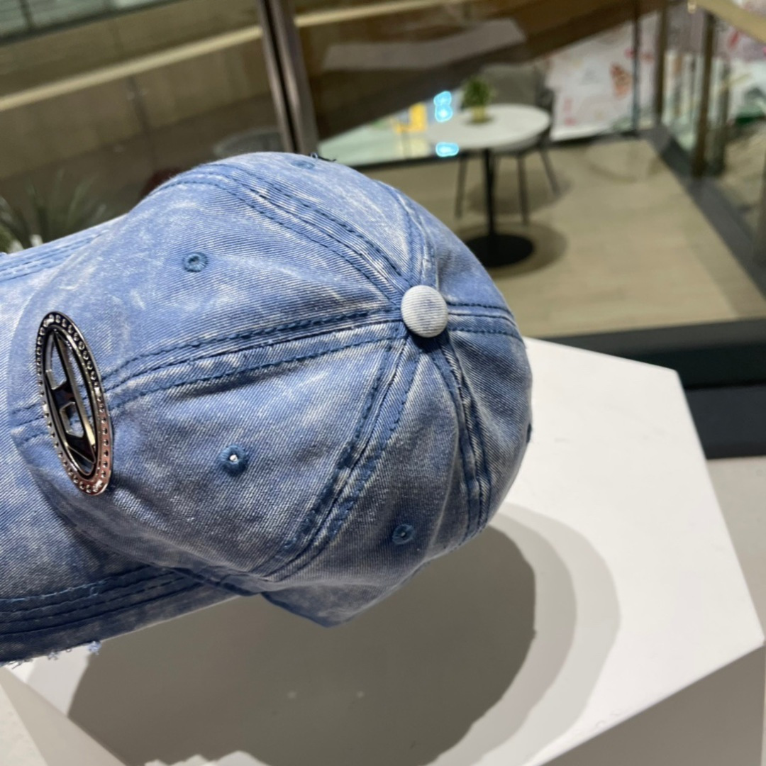  Diesel 迪赛破洞 棒球帽🧢 🔥2093春夏款棒球帽🧢，出街必备超好搭配，高品质 内标齐全，赶紧入