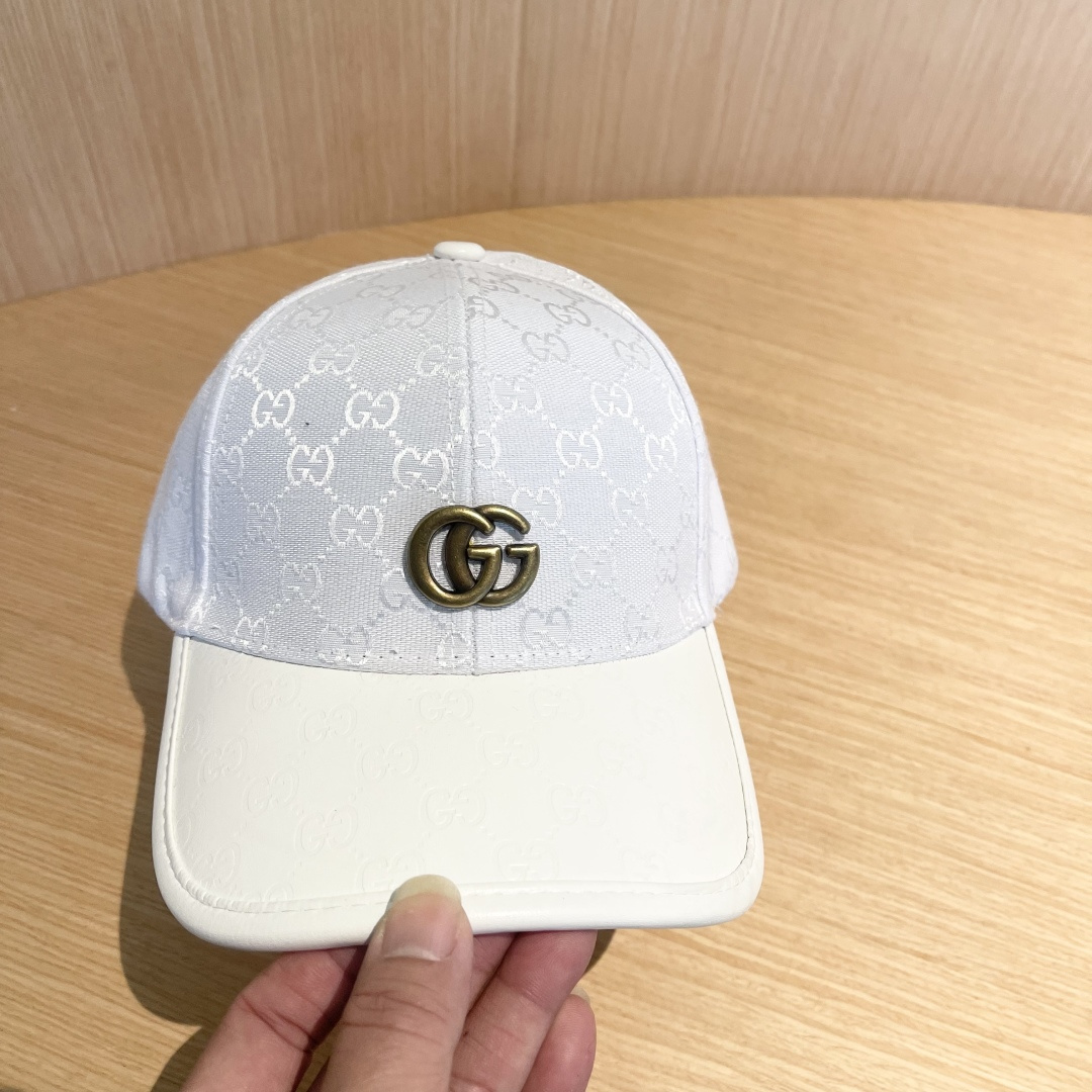  古奇Gucci 新款原单棒球帽🧢， 精致純也格调很有感觉，质量超赞