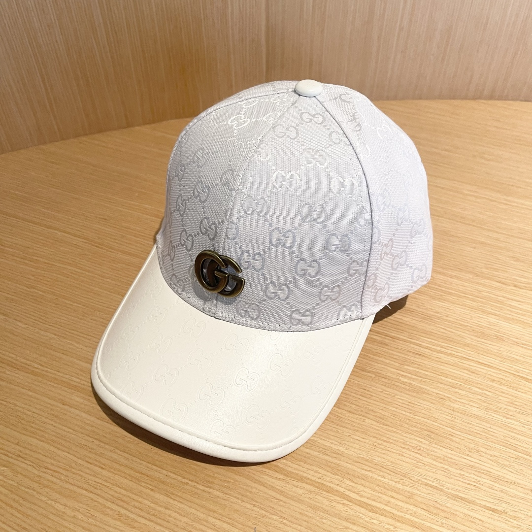 古奇Gucci 新款原单棒球帽🧢， 精致純也格调很有感觉，质量超赞