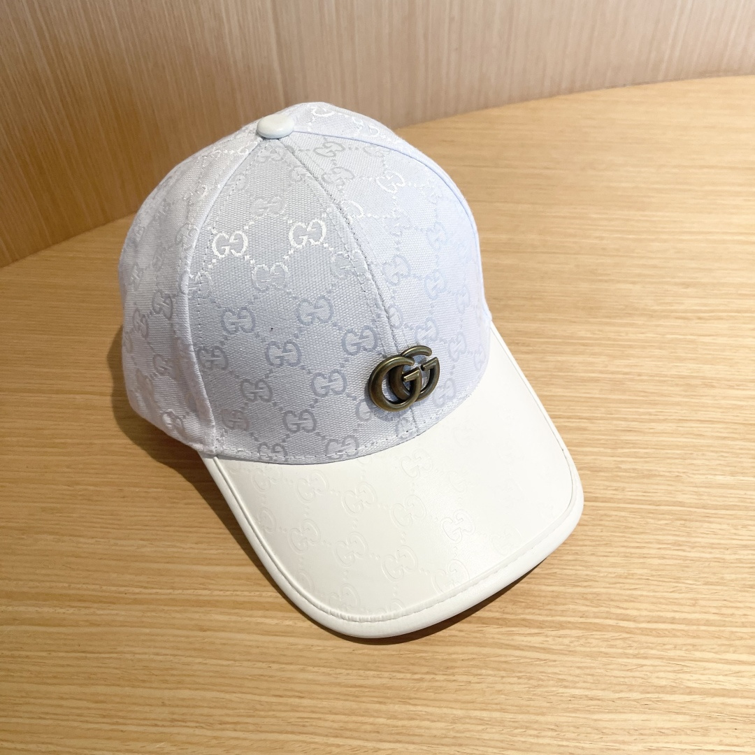  古奇Gucci 新款原单棒球帽🧢， 精致純也格调很有感觉，质量超赞