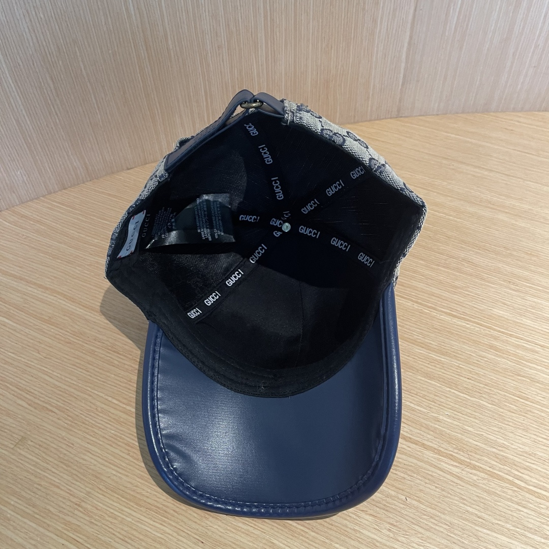  古奇Gucci 新款原单棒球帽🧢， 精致純也格调很有感觉，质量超赞