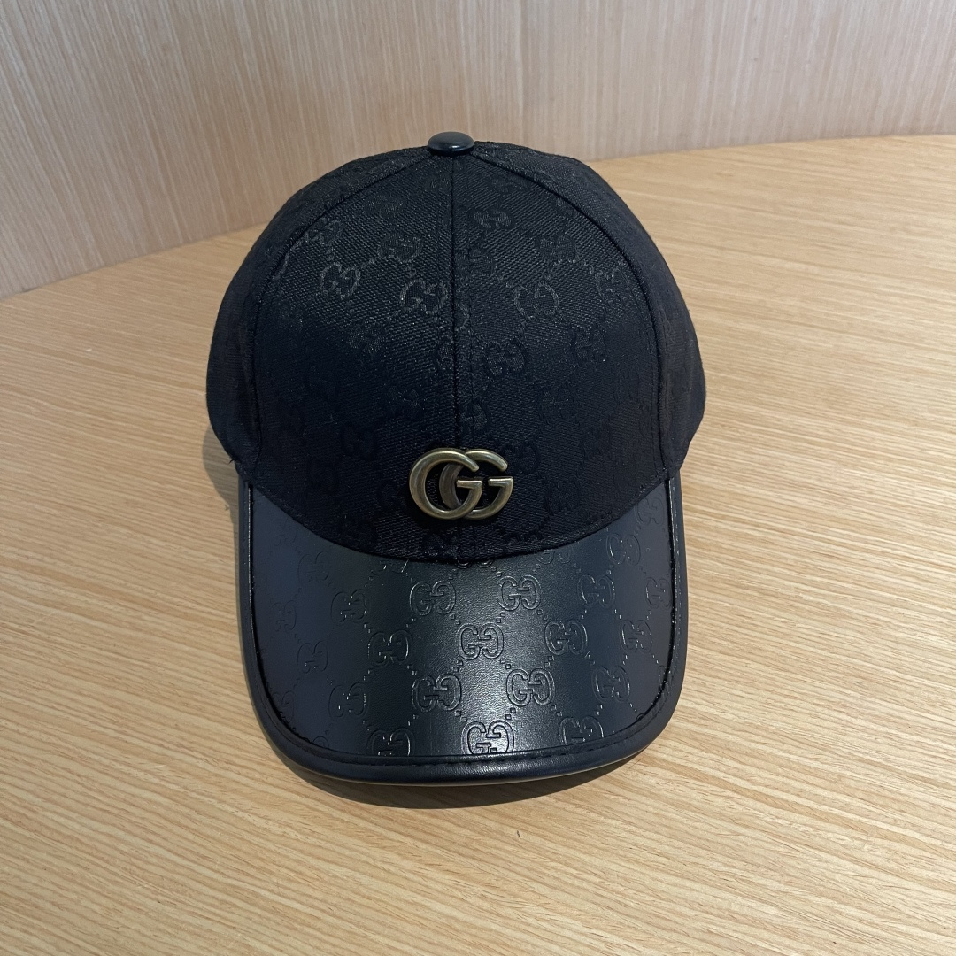  古奇Gucci 新款原单棒球帽🧢， 精致純也格调很有感觉，质量超赞
