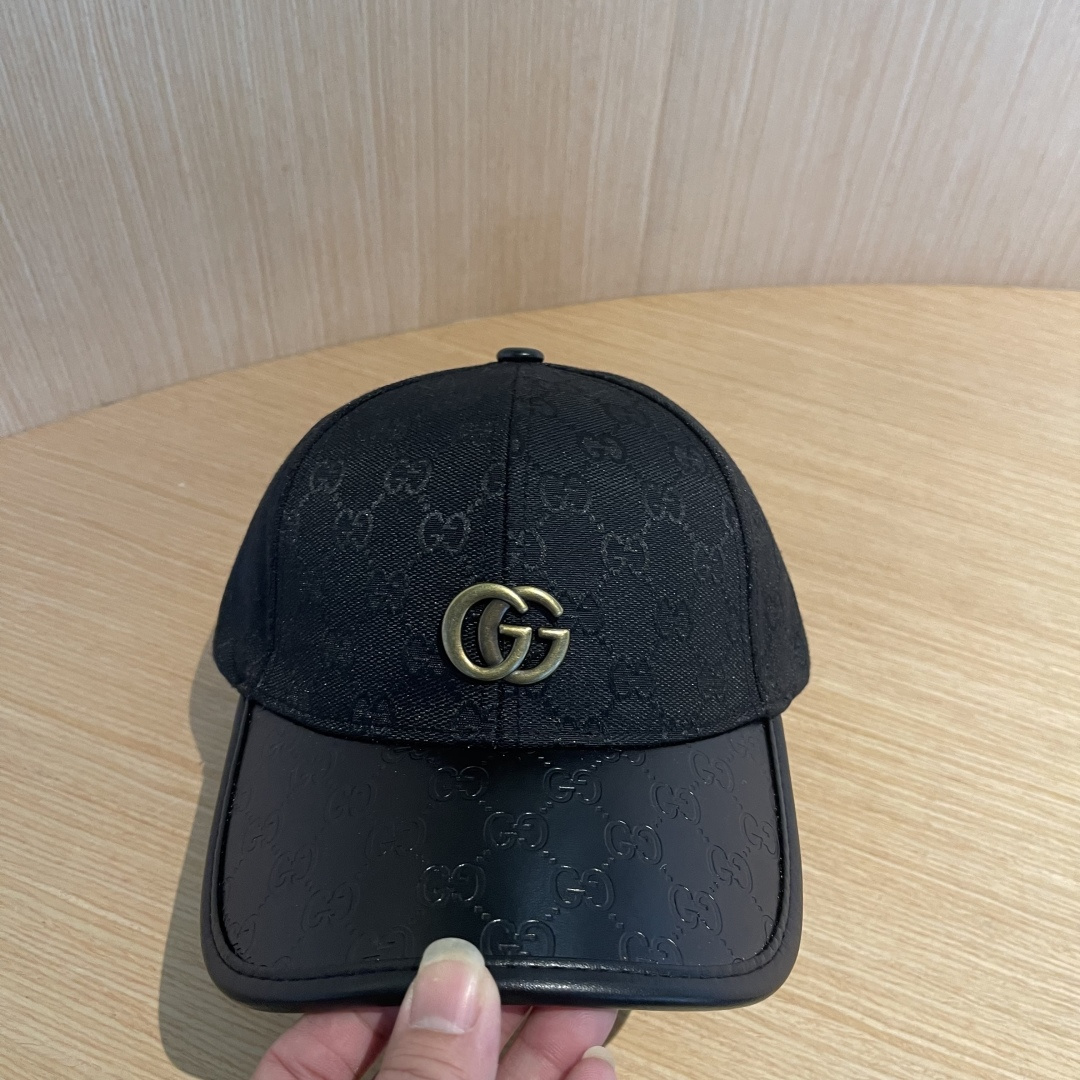  古奇Gucci 新款原单棒球帽🧢， 精致純也格调很有感觉，质量超赞