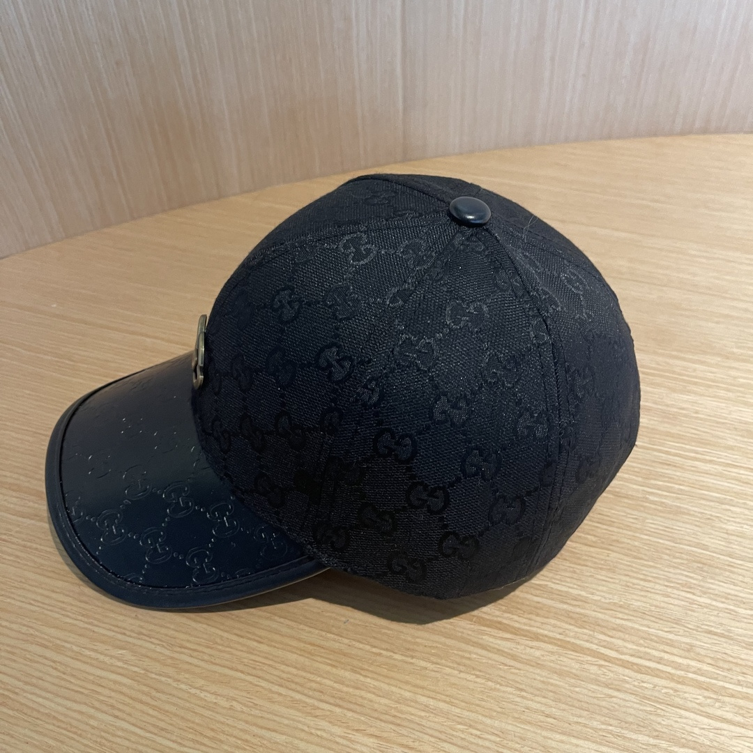  古奇Gucci 新款原单棒球帽🧢， 精致純也格调很有感觉，质量超赞