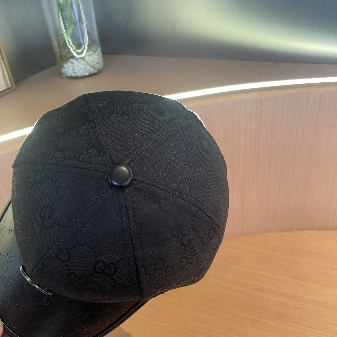  古奇Gucci 新款原单棒球帽🧢， 精致純也格调很有感觉，质量超赞