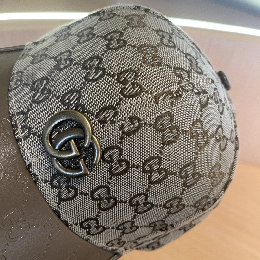  古奇Gucci 新款原单棒球帽🧢， 精致純也格调很有感觉，质量超赞