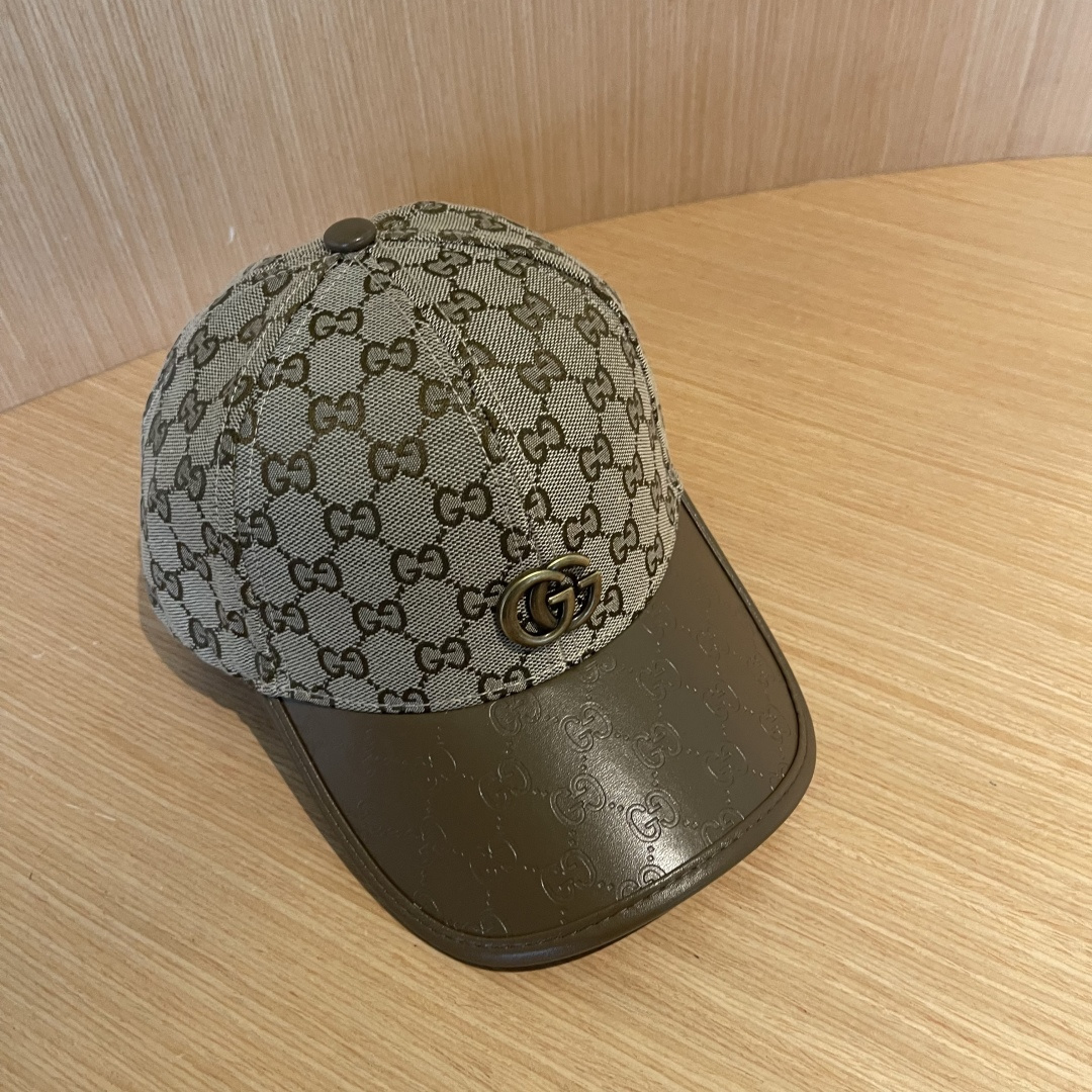  古奇Gucci 新款原单棒球帽🧢， 精致純也格调很有感觉，质量超赞