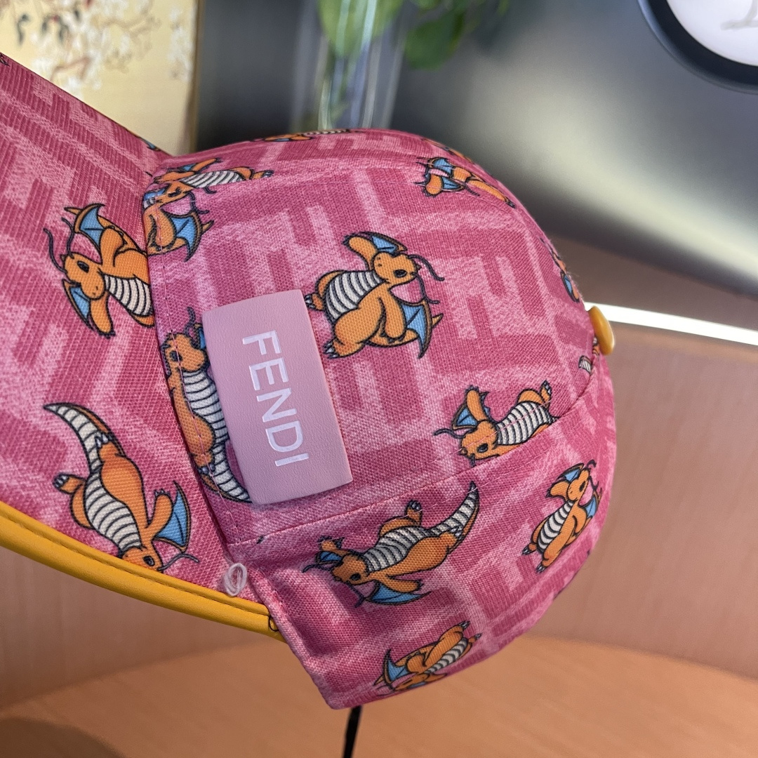  Fendi（芬迪）新款原单棒球帽， 专柜热卖款，复古双F提花口碑极佳，11开模订制，轻盈透气！质量超赞