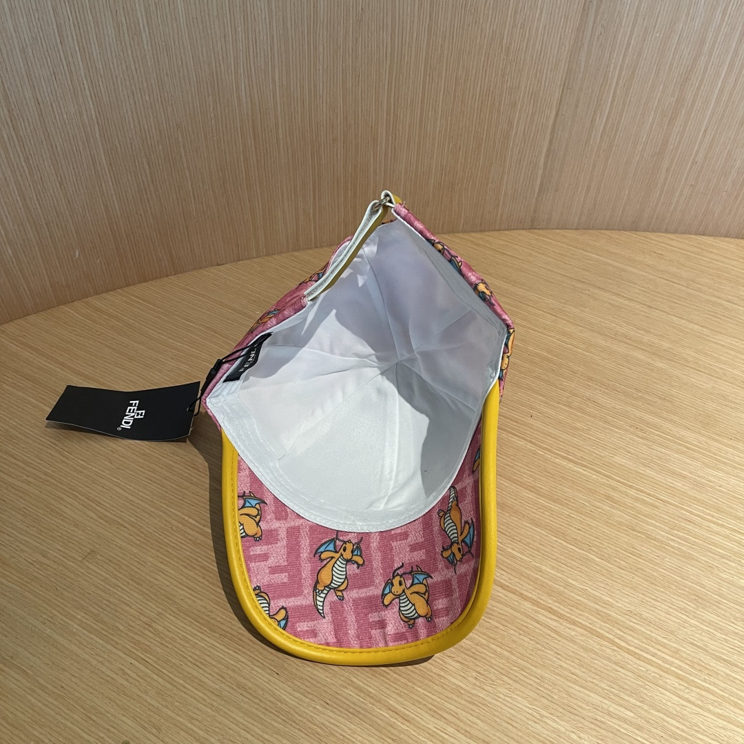  Fendi（芬迪）新款原单棒球帽， 专柜热卖款，复古双F提花口碑极佳，11开模订制，轻盈透气！质量超赞