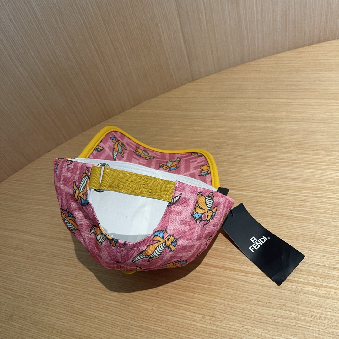  Fendi（芬迪）新款原单棒球帽， 专柜热卖款，复古双F提花口碑极佳，11开模订制，轻盈透气！质量超赞