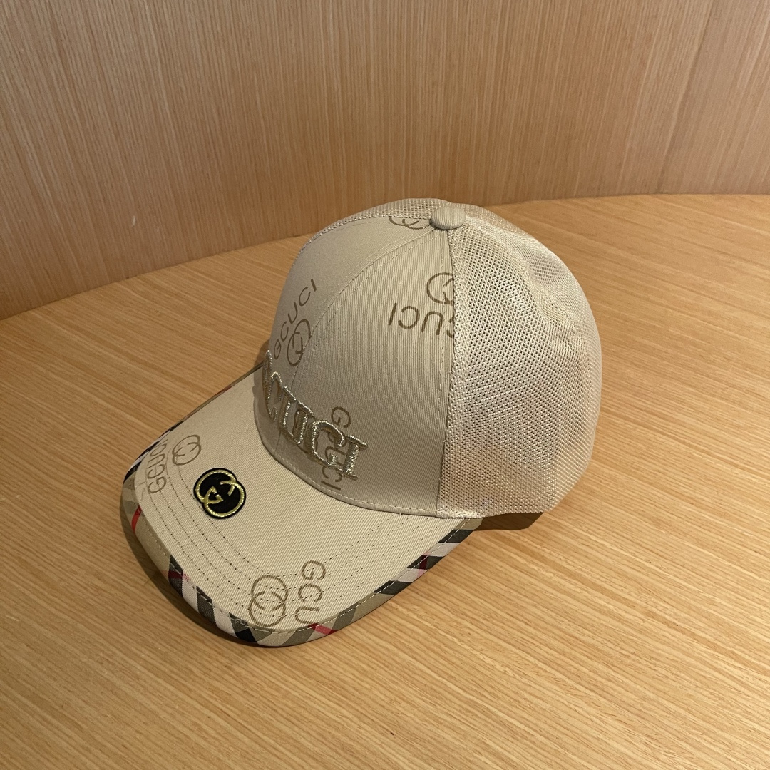  古奇Gucci～春季新款 简约高级感棒球帽定制版！