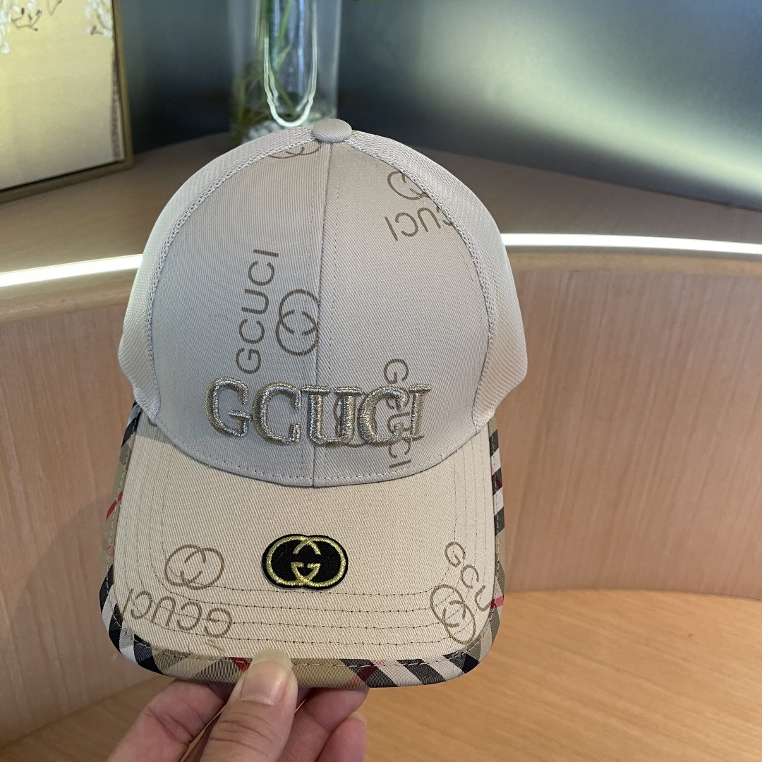  古奇Gucci～春季新款 简约高级感棒球帽定制版！