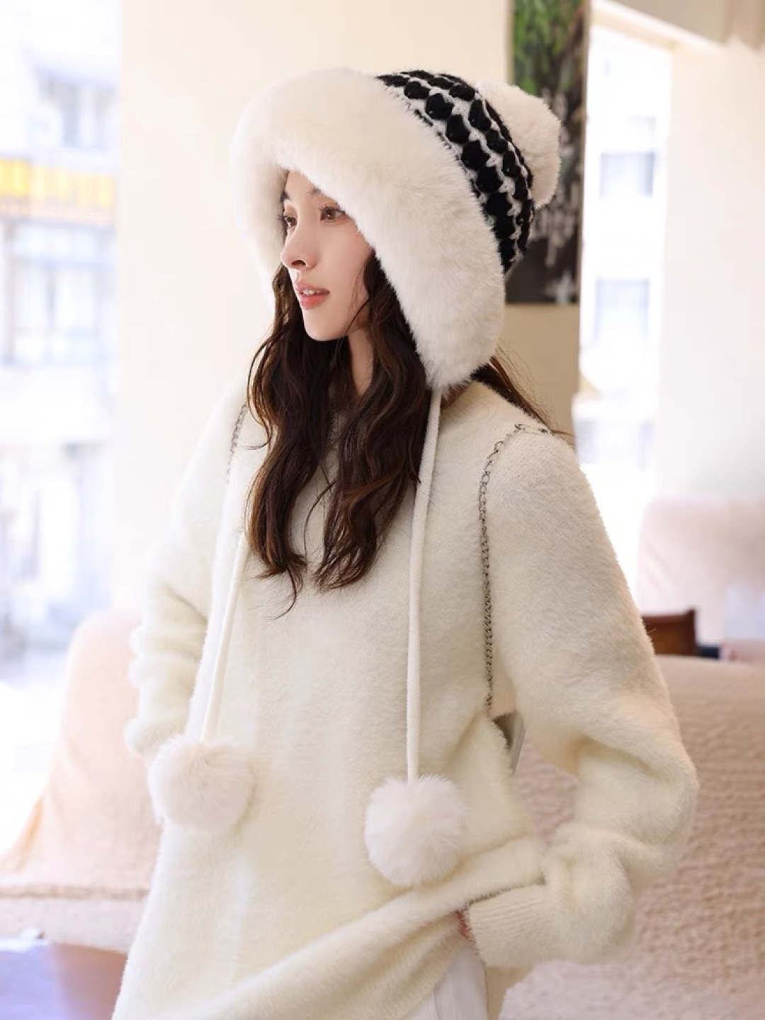 NO:220867,MONCLER covert winter style plus velvet knitted ear protection hat for women fashionable winter cold protection warmth thickened Lei Feng hat hat fisherman hat baseball hat knit hat, hat, christian louboutin, Moncler, espadrilles, hats19860909MONCLER蒙口冬款加绒针织护耳帽女洋气冬季防寒保暖加厚雷锋帽帽子渔夫帽棒球帽针织帽,帽子,christian louboutin,Moncler,espadrilles,hats,hat