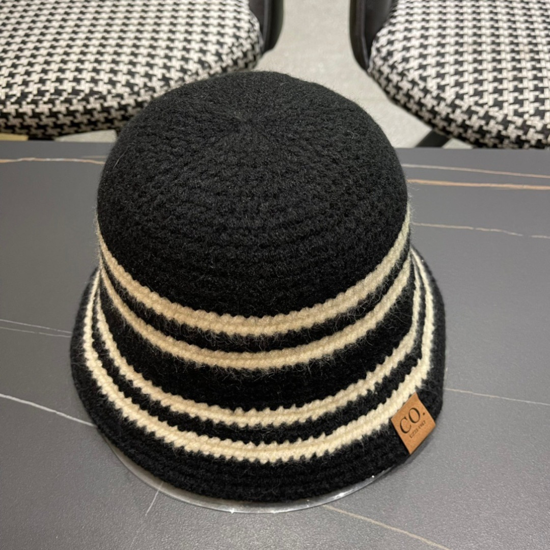 蒙口2024秋冬款渔夫帽子毛绒保暖韩版百搭显脸小水桶盆帽潮