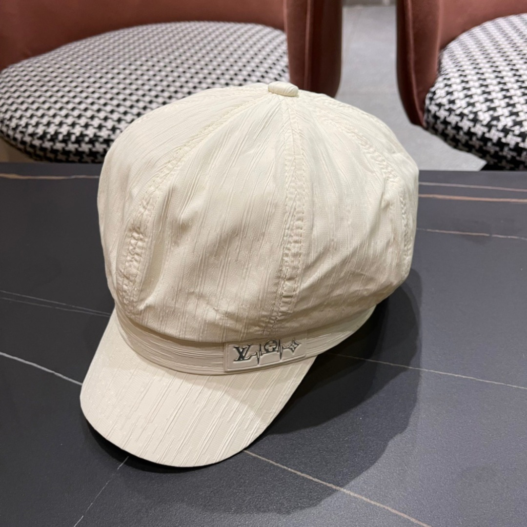 NO:219048,New!  Louis Vuitton Louis Vuitton new octagonal hat women's spring and summer painter hat sunshade letters baseball cap British style news beret hat fisherman hat baseball cap knit hat, hat, louis vuitton, louis vuitton, espadrilles,hats19860909上新！路易威登 LouisVuitton新款八角帽女款春夏画家帽遮阳字母鸭舌帽英伦风报童帽复古贝雷帽帽子渔夫帽棒球帽针织帽,帽子,louis vuitton,louis vuitton,espadrilles,hats,hat